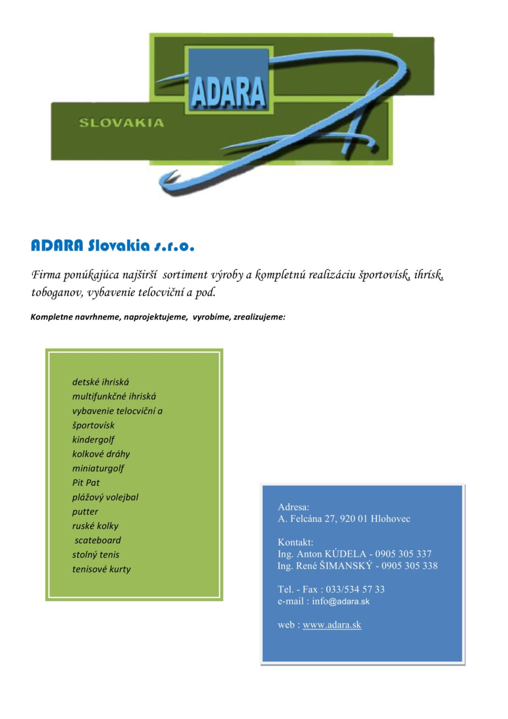 ADARA SLOVAKIA s.r.o.