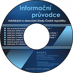 CD - databáze městských a obcených úřadů České republiky