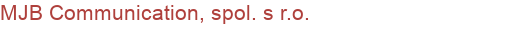 MJB Communication, spol. s r.o. | Interaktívne technológie