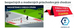 PROJEKTY bezpečných a moderných priechodov pre chodcov od firmy značenie.sk, s.r.o. | Dopyty, cenové ponuky a verejné zákazky