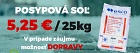 Posypová soľ 25 kg vrece za 4,99 € na zimnú údržbu od firmy GARDEN TEAM s.r.o.