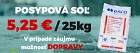 Posypová soľ 25 kg vrece za 5,25 € na zimnú údržbu od firmy GARDEN TEAM s.r.o.