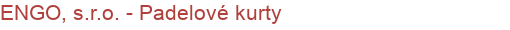 ENGO, s.r.o. - Padelové kurty 